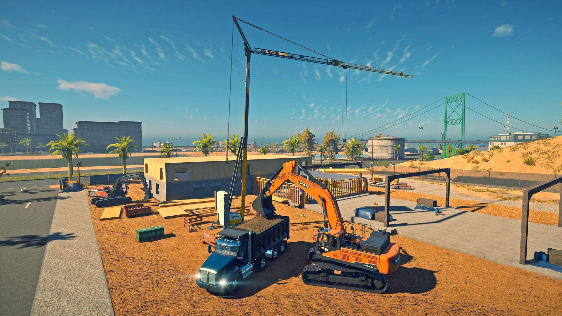 Construction Simulator Extended اصدار اوروبي بي سي ستيم كود رقمي