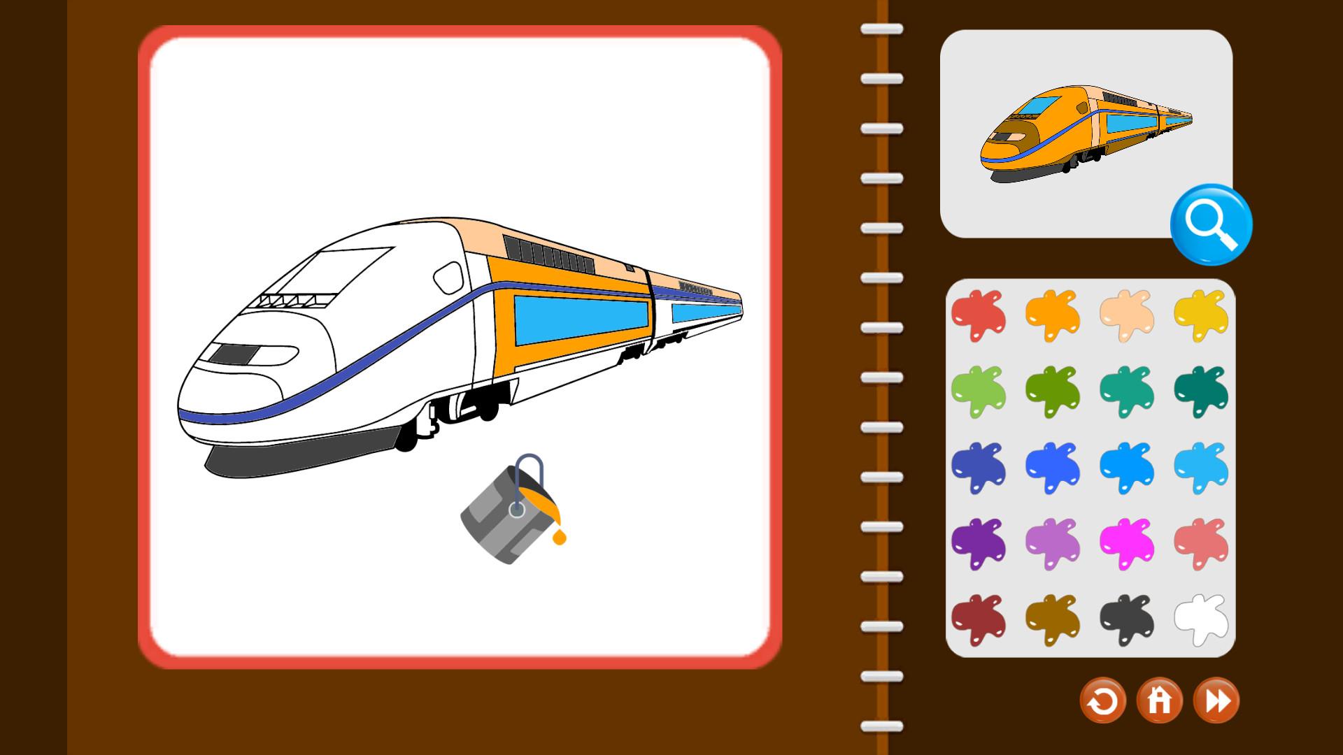 My Coloring Book: Transport ستيم كود رقمي