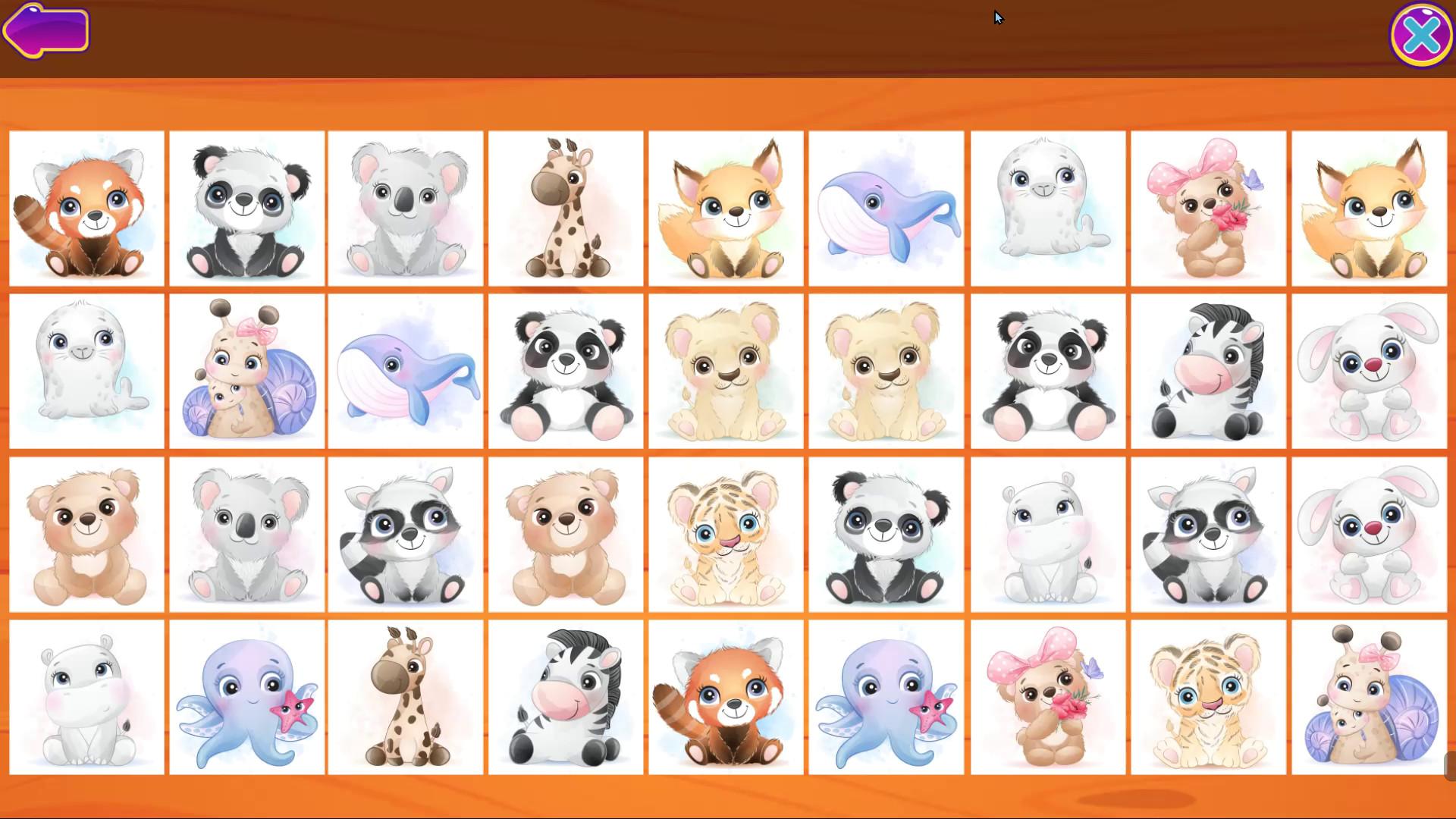 Cute Animals Memory بطاقة Game ستيم كود رقمي