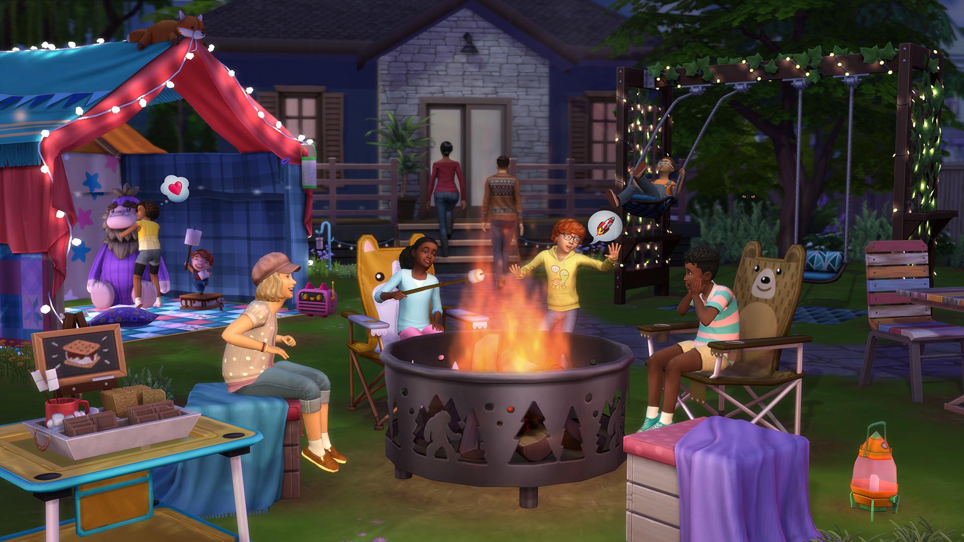 The Sims 4 - Little Campers Kit DLC بي سي EA App كود رقمي