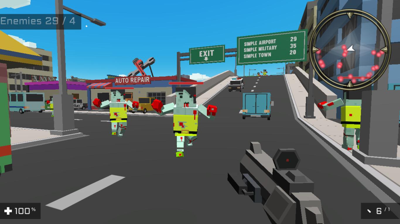 Square Head Zombies 2 - FPS Game ستيم كود رقمي