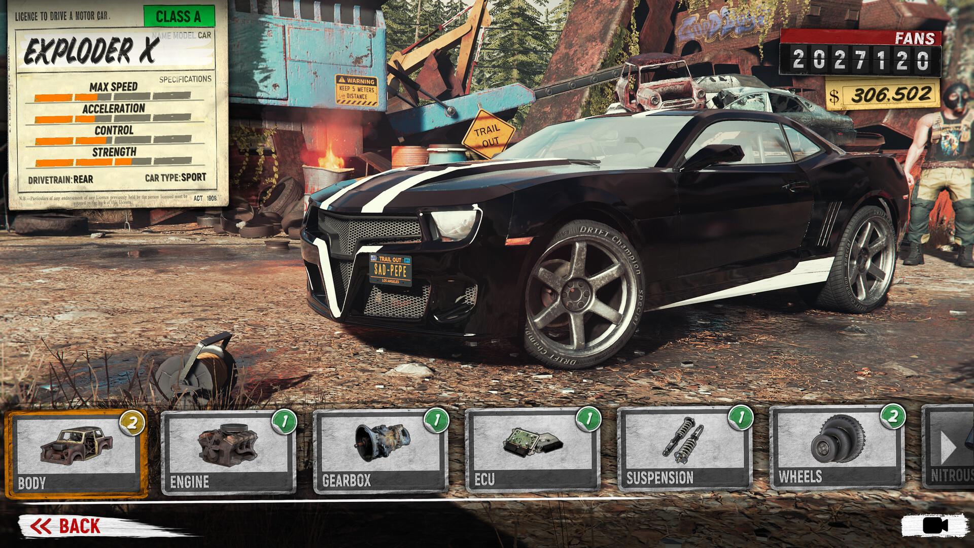 TRAIL OUT EN/IT/FR Languages Only ستيم كود رقمي