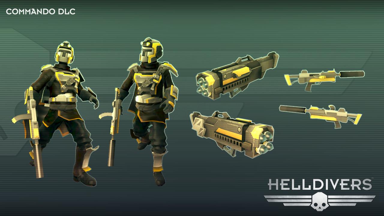 HELLDIVERS - Commando Pack DLC بي سي ستيم كود رقمي