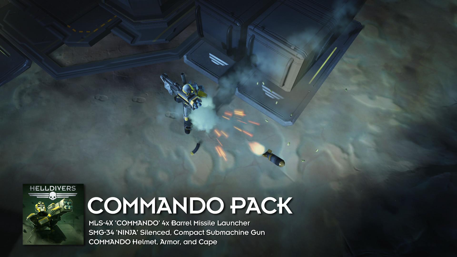 HELLDIVERS - Commando Pack DLC بي سي ستيم كود رقمي