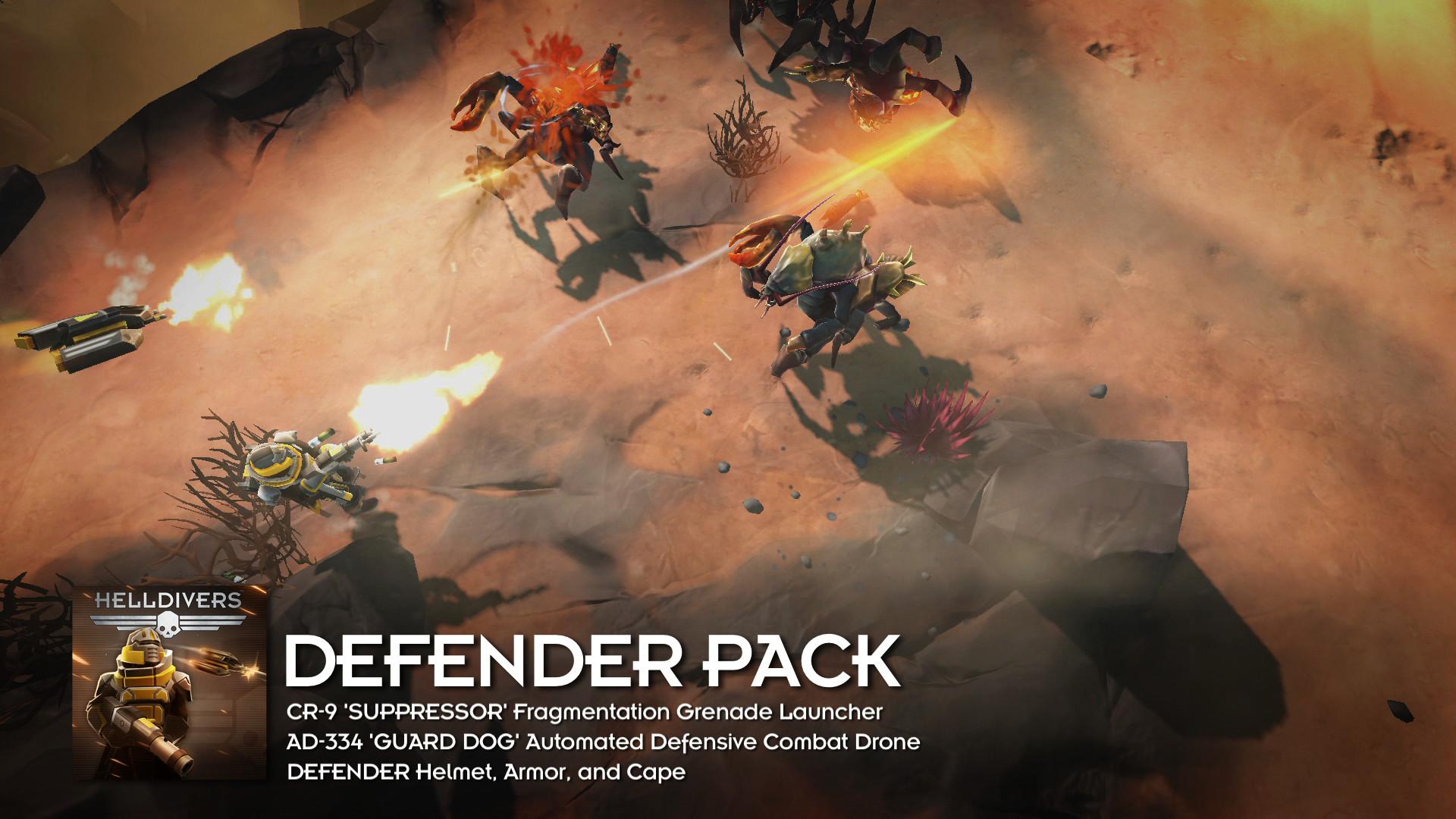 HELLDIVERS - Defenders Pack DLC بي سي ستيم كود رقمي