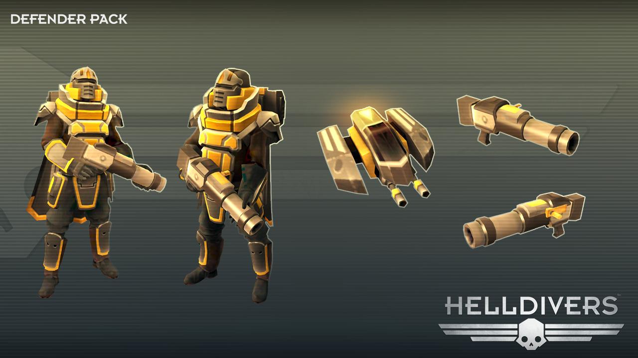 HELLDIVERS - Defenders Pack DLC بي سي ستيم كود رقمي