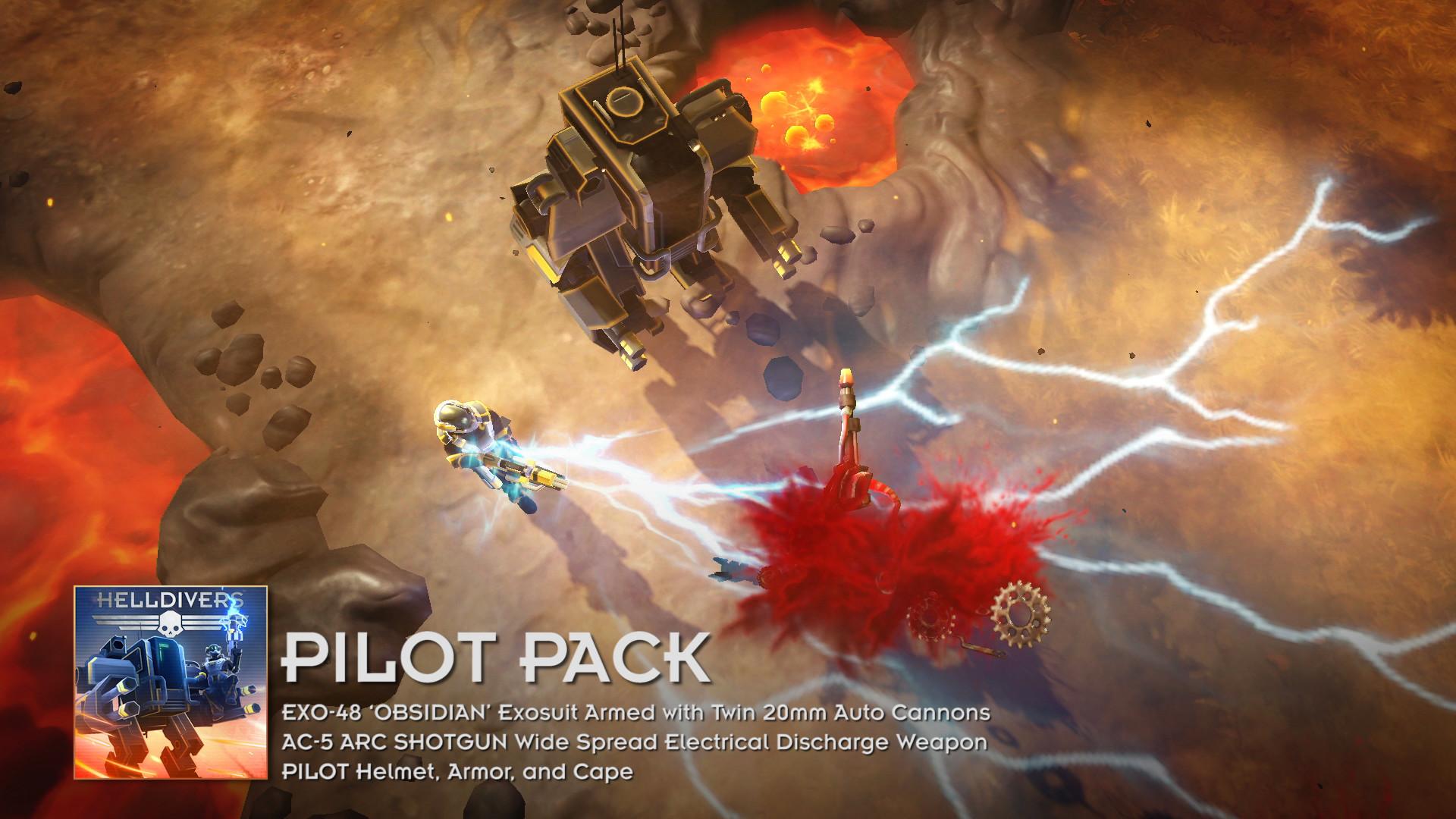 HELLDIVERS - Pilot Pack DLC بي سي ستيم كود رقمي