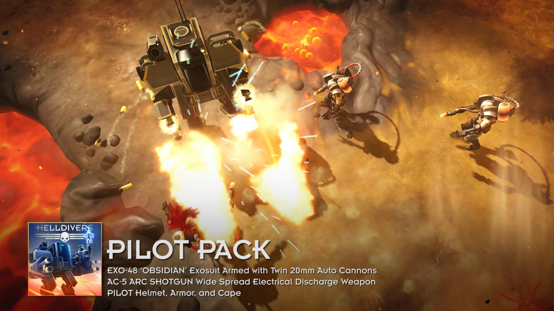 HELLDIVERS - Pilot Pack DLC بي سي ستيم كود رقمي