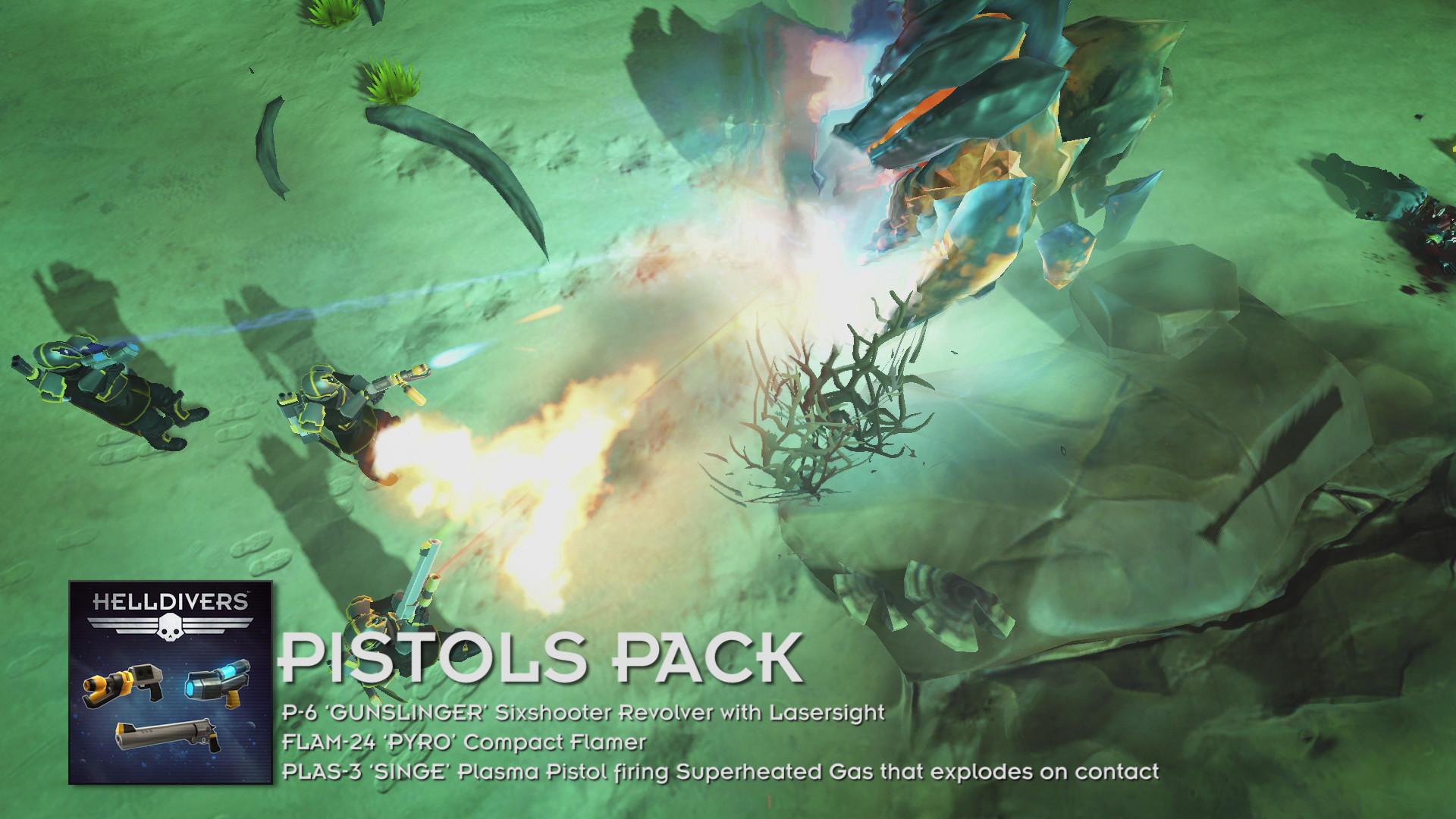 HELLDIVERS - Pistols Perk Pack DLC بي سي ستيم كود رقمي