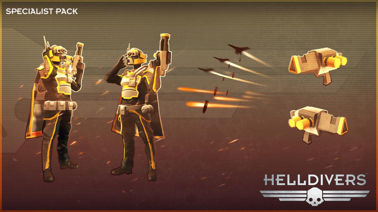 HELLDIVERS - Specialist Pack DLC بي سي ستيم كود رقمي