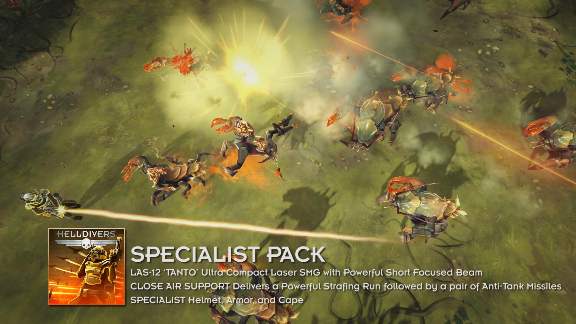 HELLDIVERS - Specialist Pack DLC بي سي ستيم كود رقمي