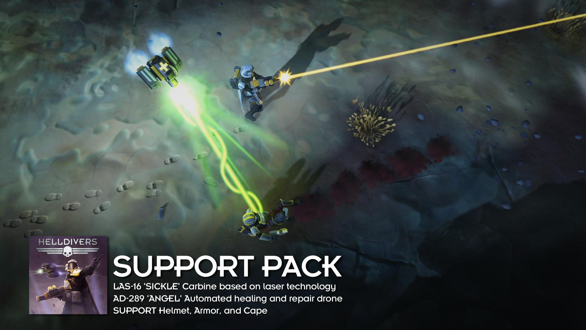 HELLDIVERS - Support Pack DLC بي سي ستيم كود رقمي