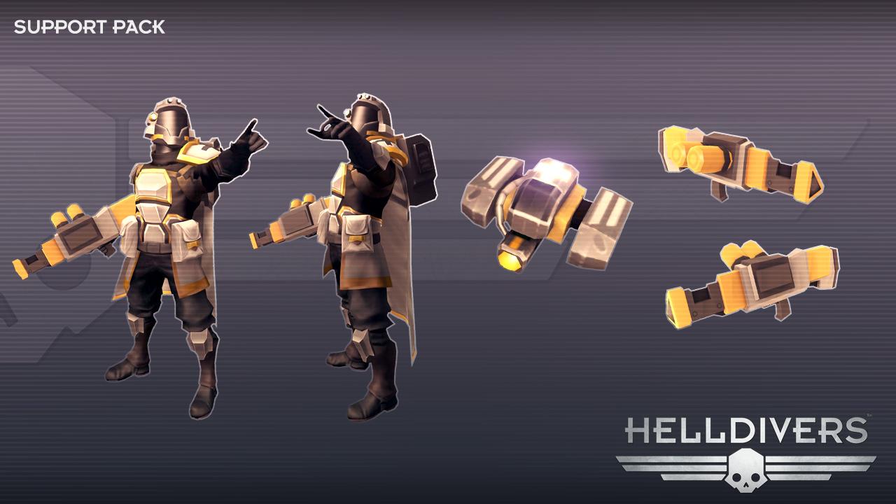 HELLDIVERS - Support Pack DLC بي سي ستيم كود رقمي