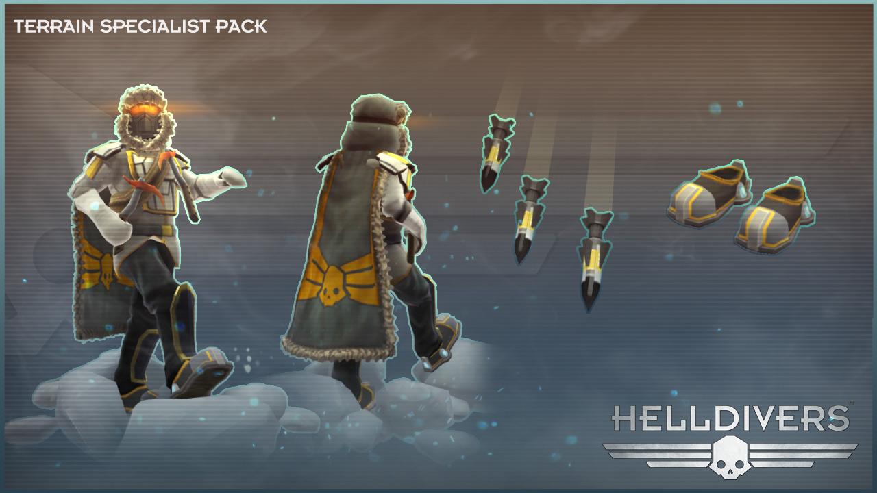 HELLDIVERS - Terrain Specialist Pack DLC بي سي ستيم كود رقمي