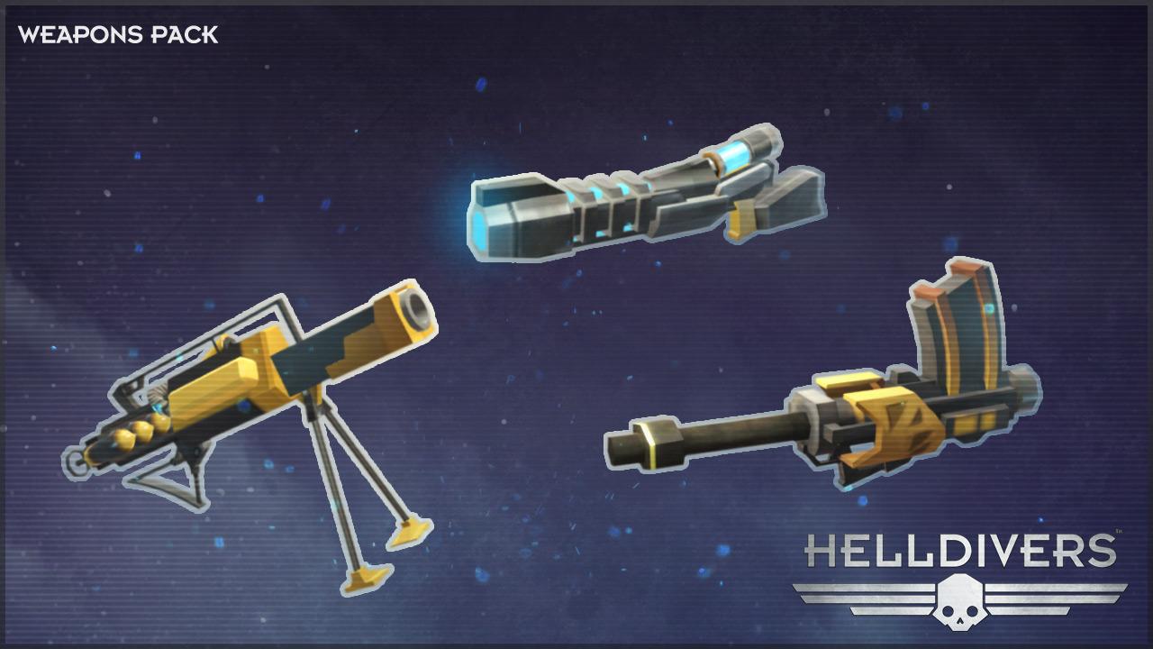 HELLDIVERS - Weapons Pack DLC بي سي ستيم كود رقمي