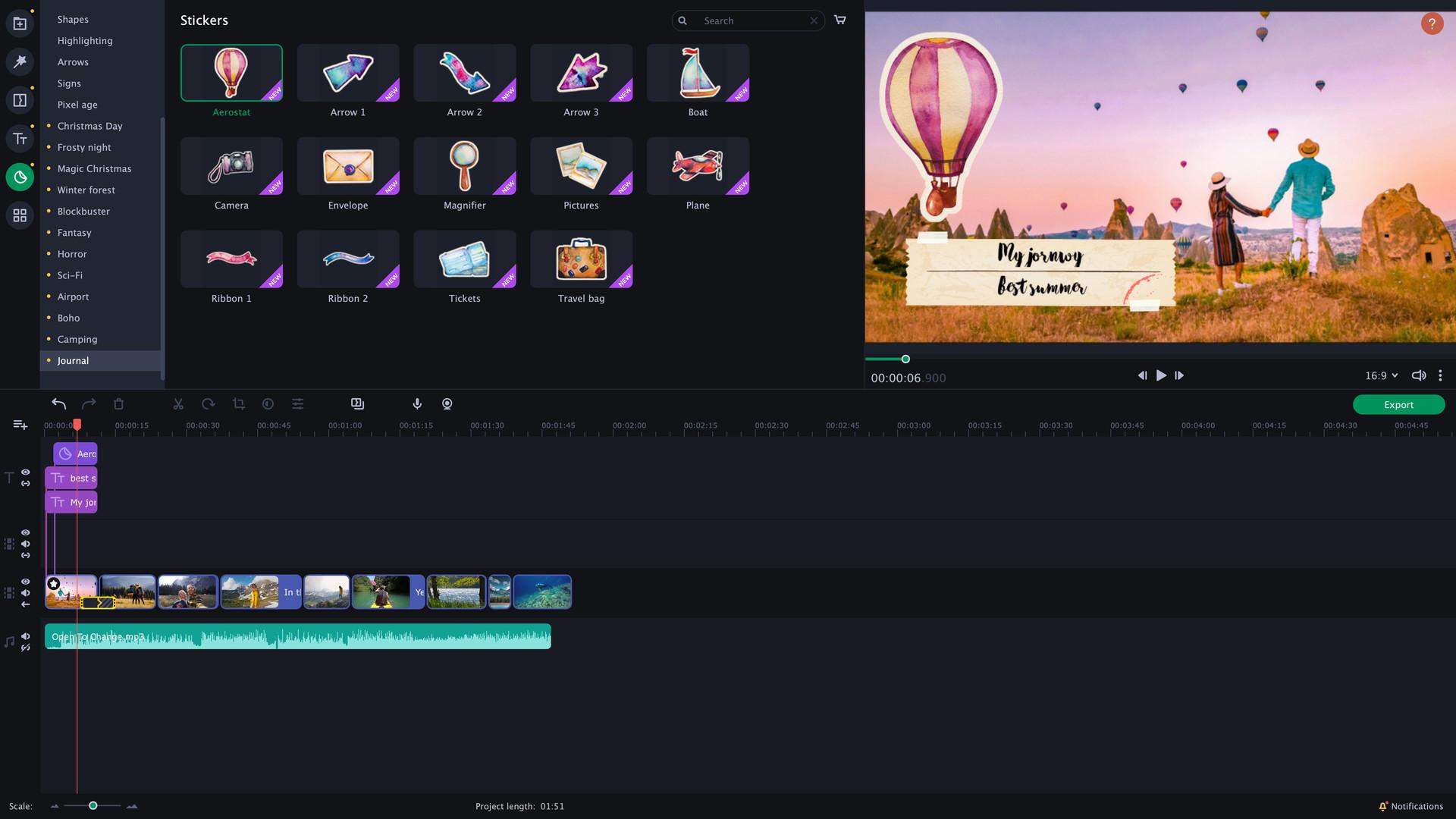 Movavi Slideshow Maker 8 - Travel Set Effects DLC ستيم كود رقمي