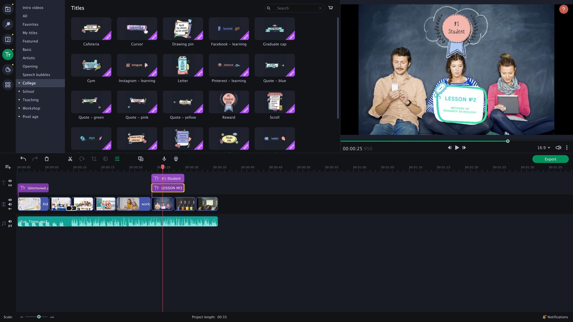 Movavi Slideshow Maker 8 - Education Set Effects DLC ستيم كود رقمي