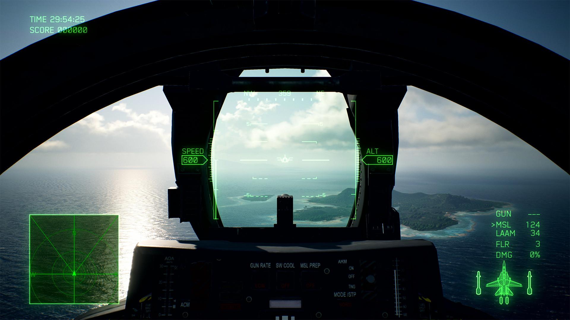 ACE COMBAT 7: SKIES UNKNOWN - TOP GUN: Maverick - Aircraft Set DLC ستيم كود رقمي