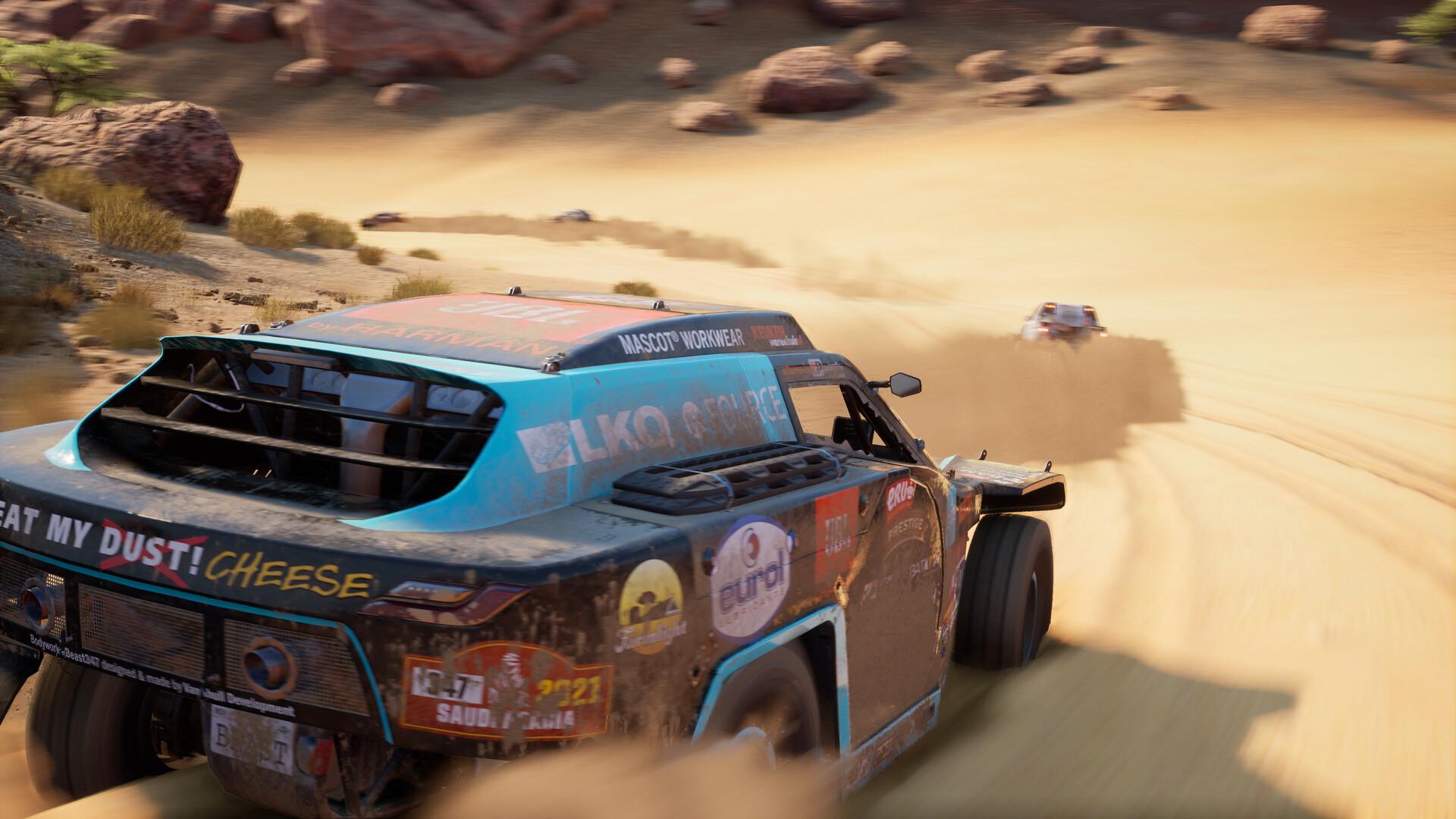 Dakar Desert Rally- Audi RS Q E-Tron Hybrid Car DLC اوروبي (Without الماني) بلايستيشن 5 كود رقمي