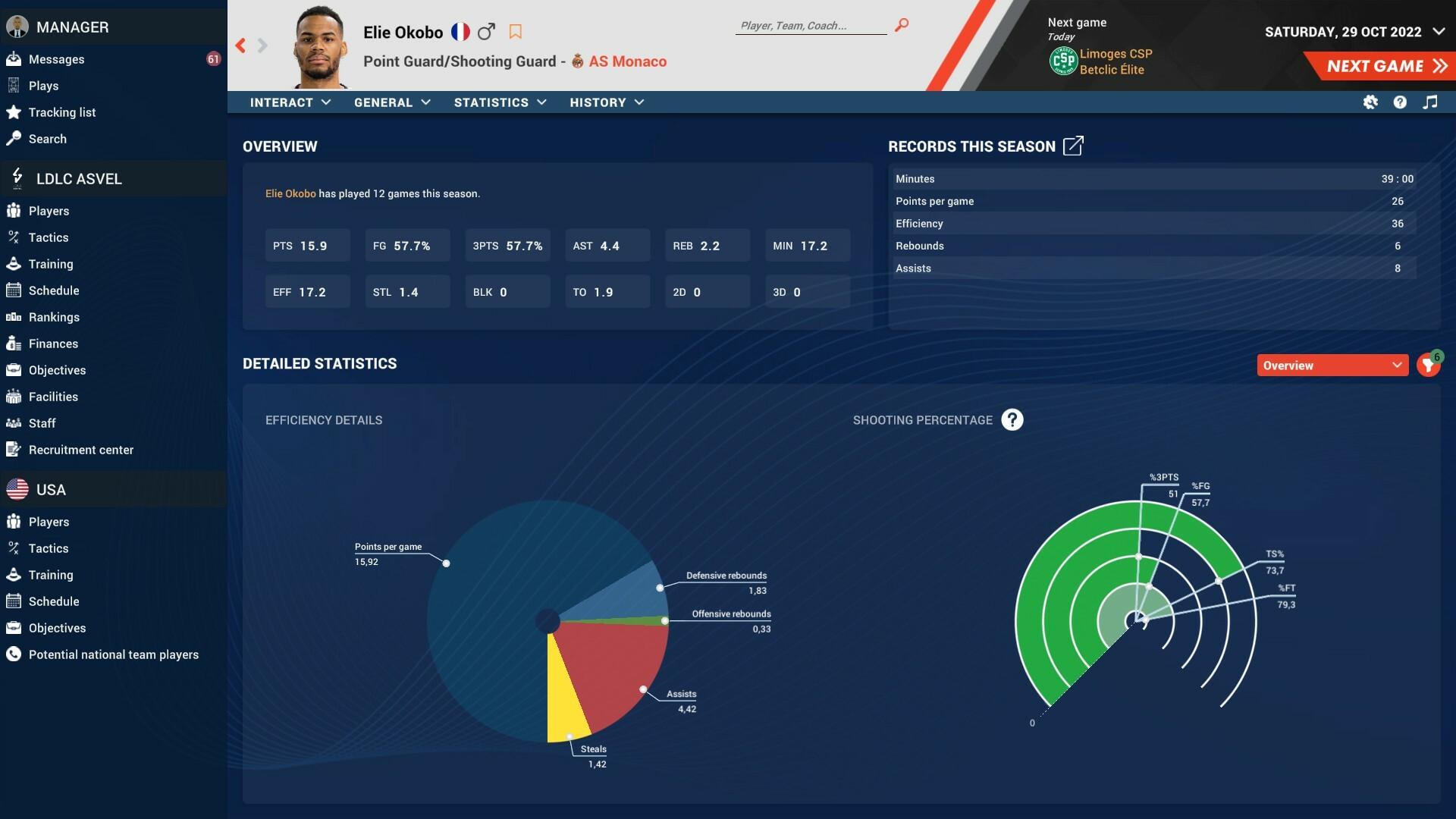 Pro Basketball Manager 2024 ايبك قيمز حساب