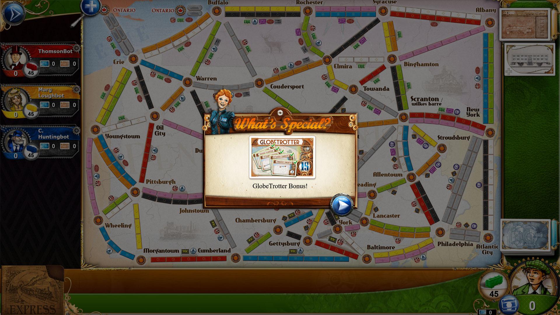 Ticket To Ride: Classic اصدار - Pennsylvania DLC ستيم كود رقمي
