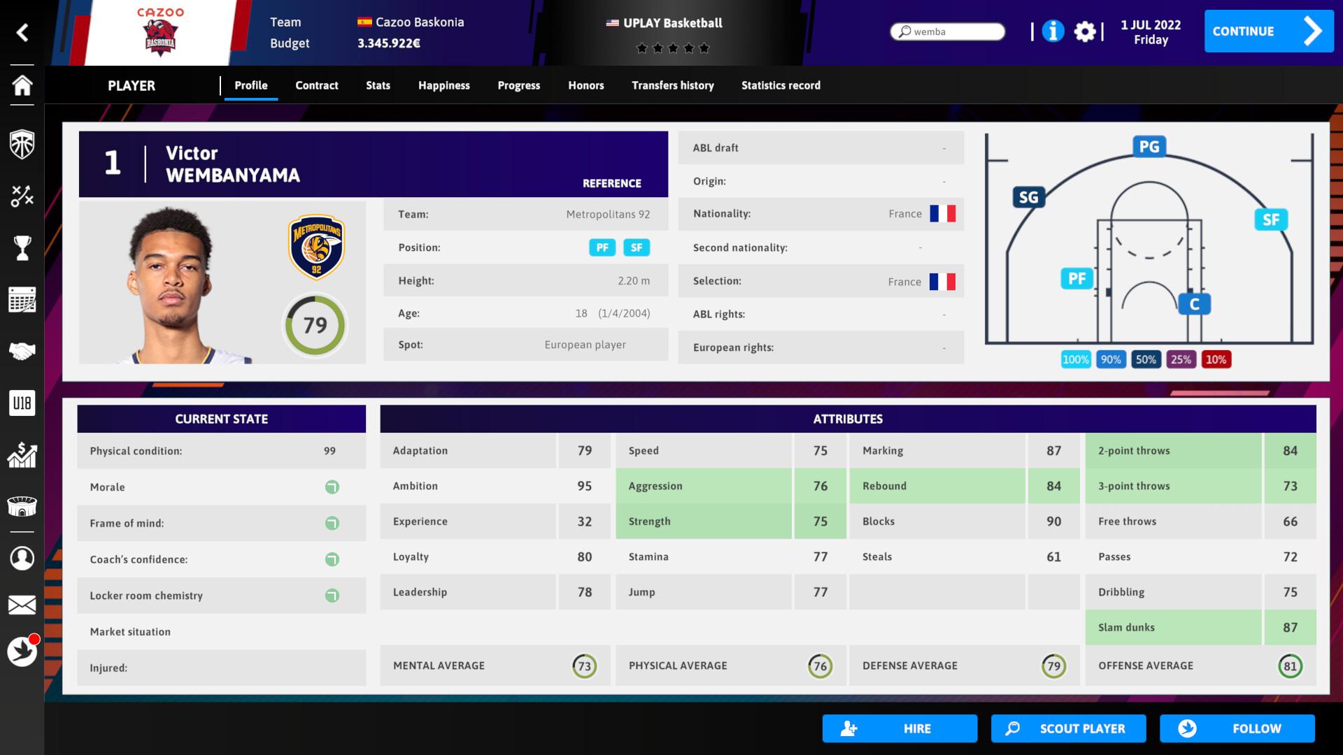 International Basketball Manager 23 ستيم كود رقمي