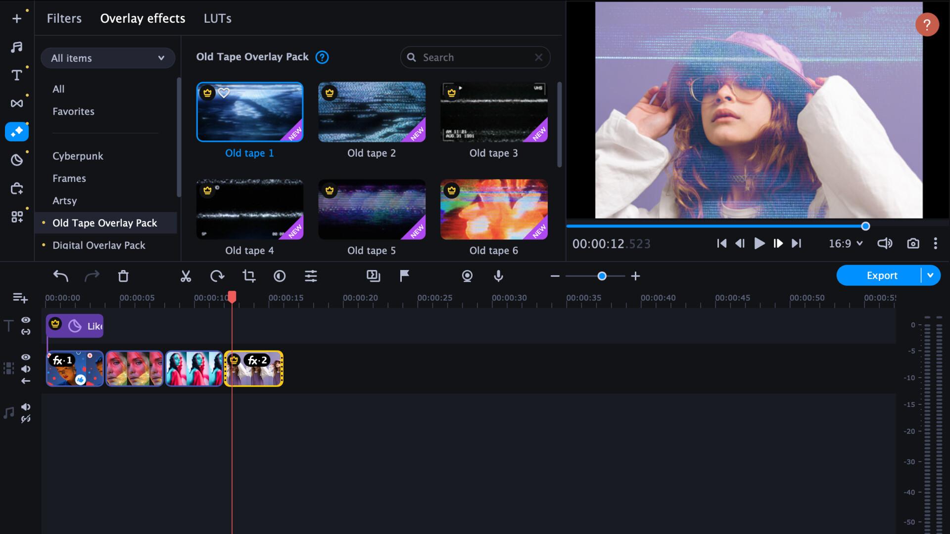 Movavi Video Suite 2023 - Old Tape Overlay Pack DLC ستيم كود رقمي