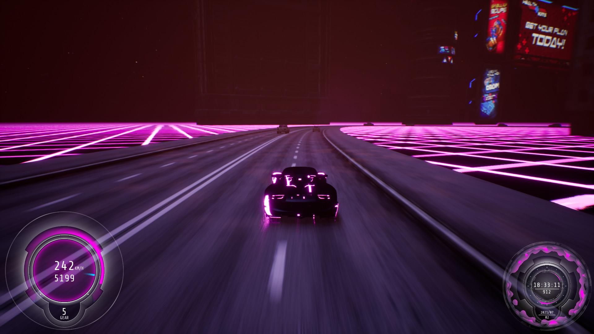 Synthwave Burnout ستيم كود رقمي