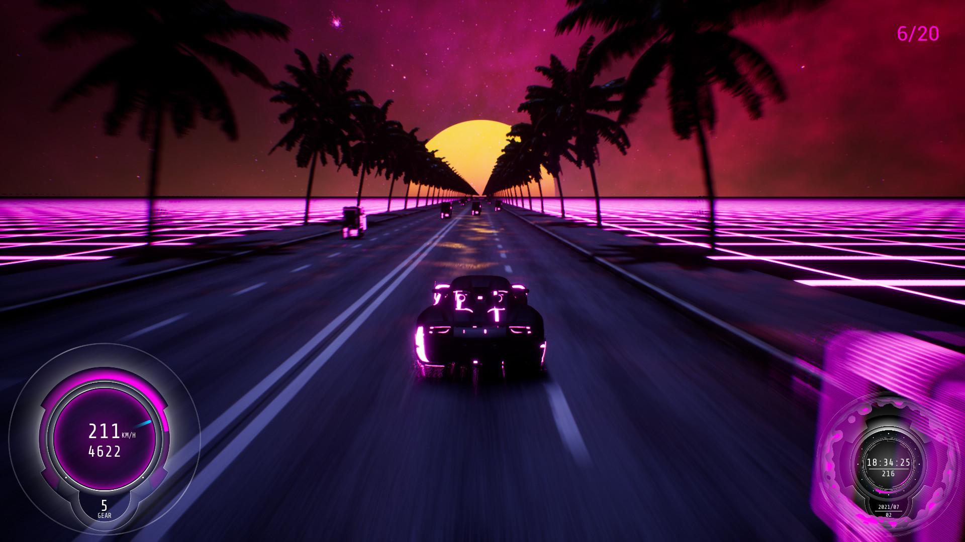 Synthwave Burnout ستيم كود رقمي