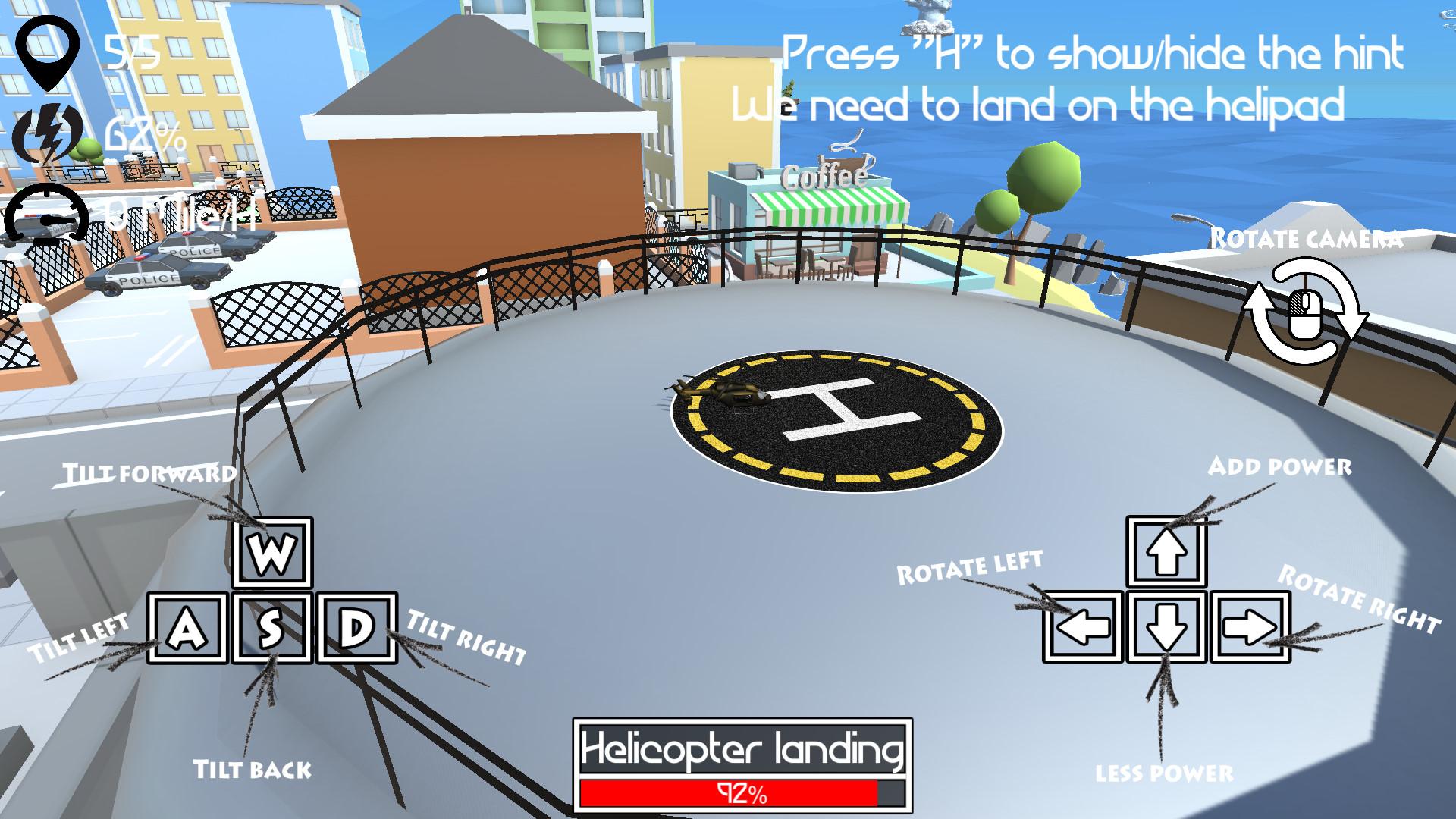 Unmanned Helicopter ستيم كود رقمي