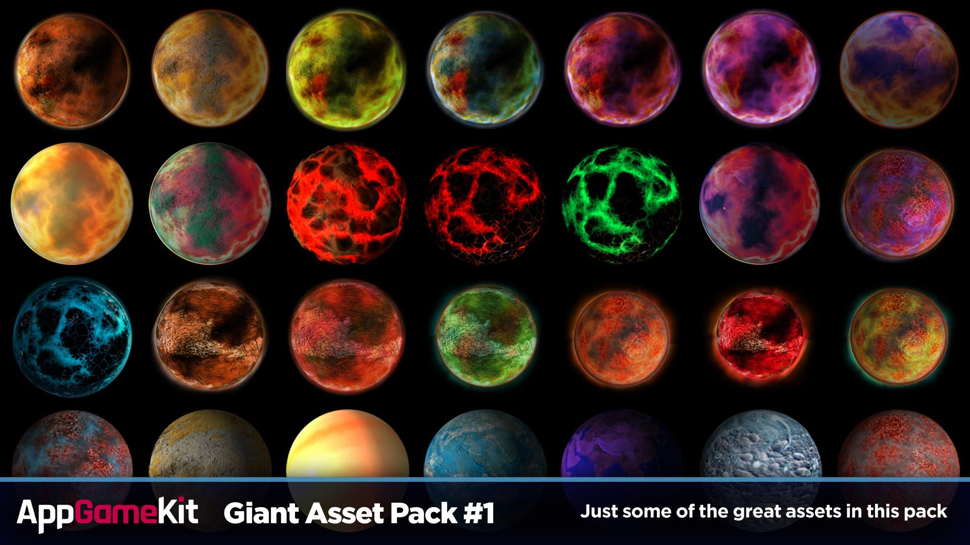 AppGameKit Classic - Giant Asset Pack 1 DLC اوروبي ستيم كود رقمي