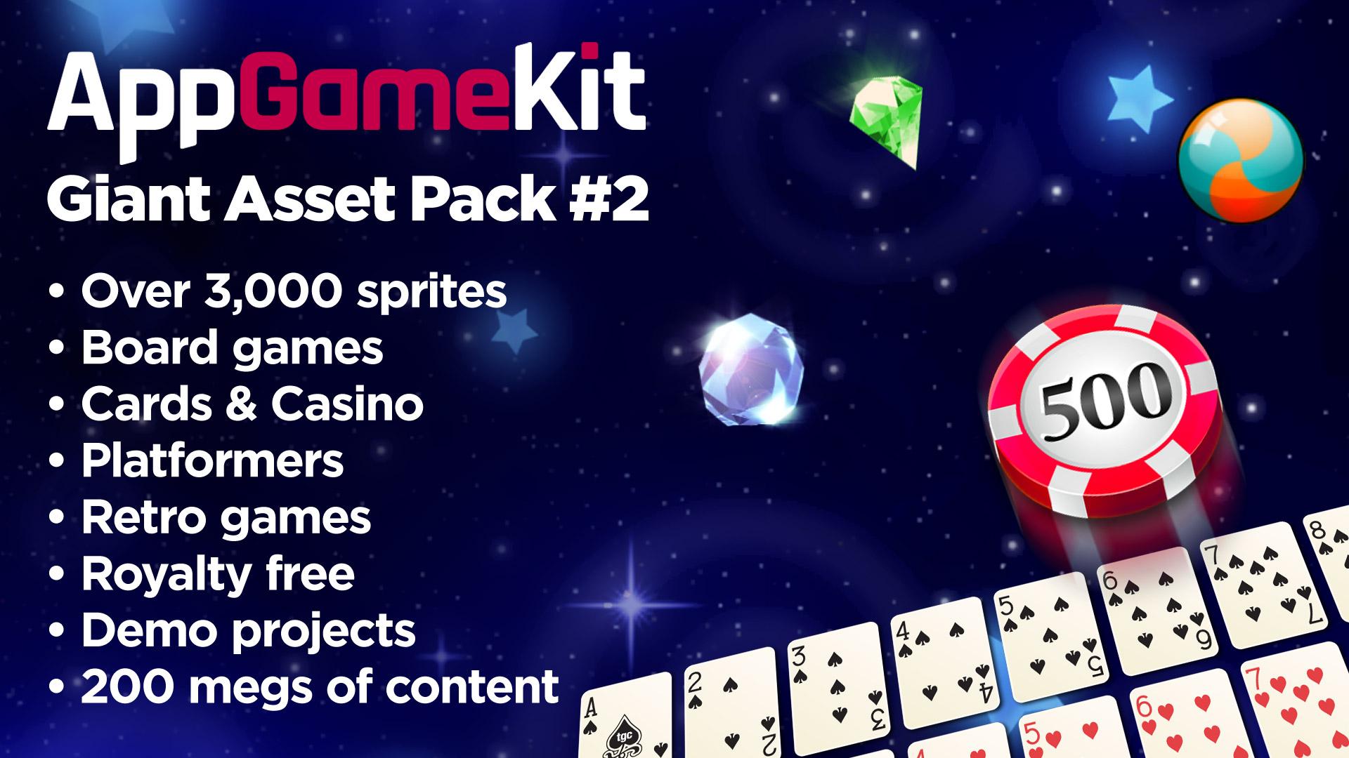 AppGameKit Classic - Giant Asset Pack 2 DLC اوروبي ستيم كود رقمي