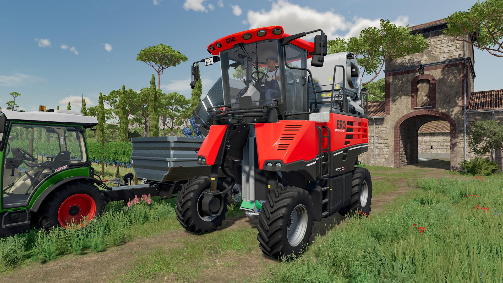 Farming Simulator 22 - ERO Grapeliner سيريس 7000 DLC ستيم كود رقمي