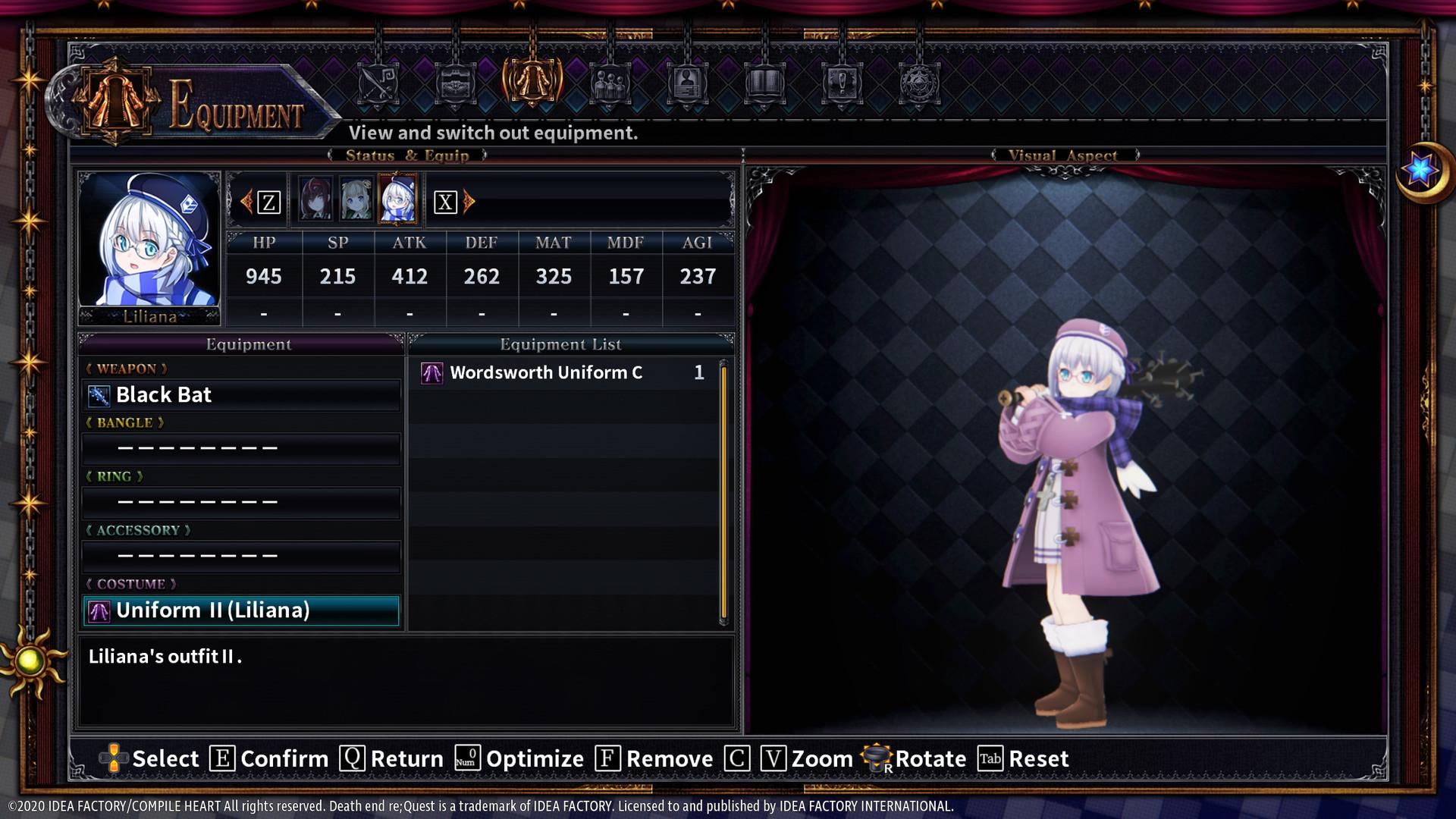 Death End Re;Quest 2 - Alternate Uniform Set DLC ستيم كود رقمي