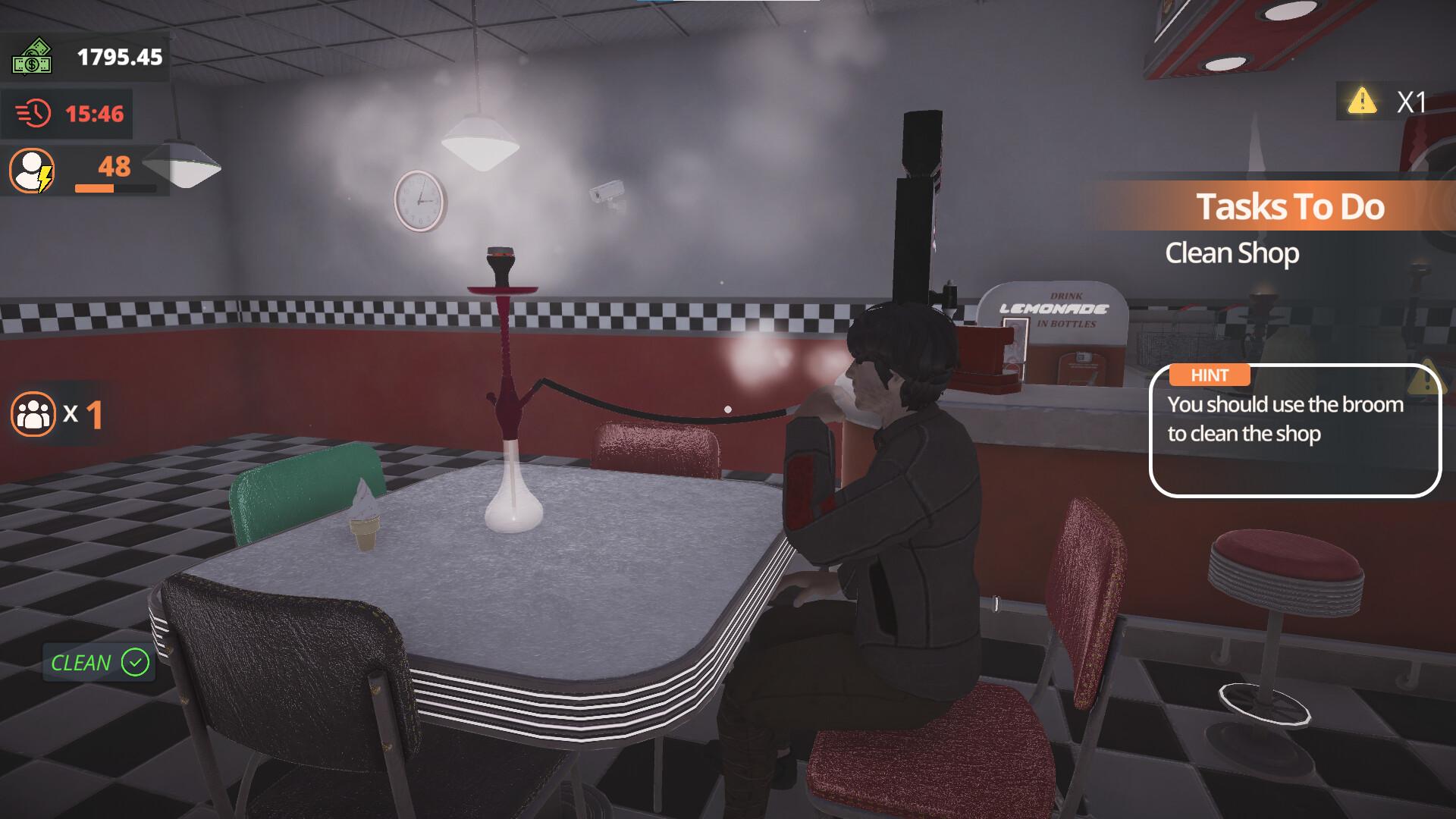 Hookah Cafe Simulator ستيم كود رقمي