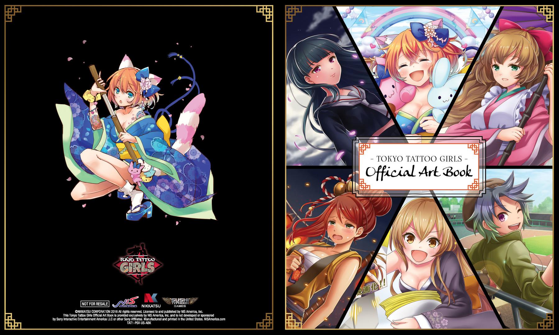 Tokyo Tattoo Girls - Digital Art Book DLC ستيم كود رقمي