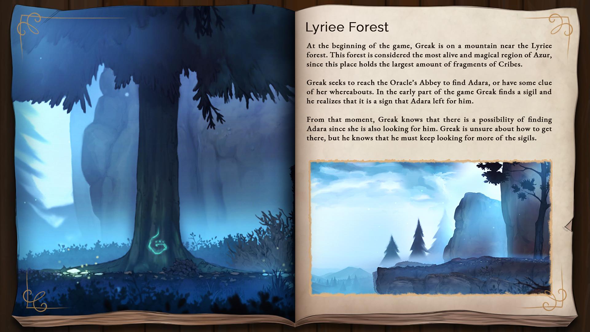 Greak: Memories Of Azur - Digital Artbook DLC بي سي ستيم كود رقمي