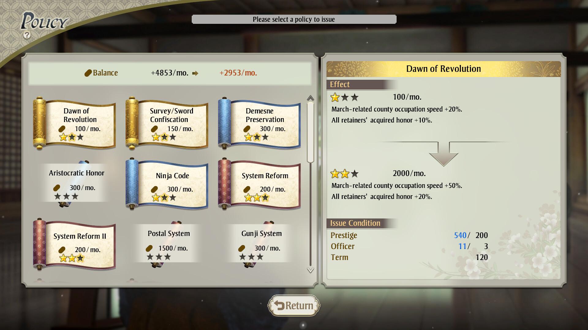 NOBUNAGA'S AMBITION: Awakening ستيم كود رقمي