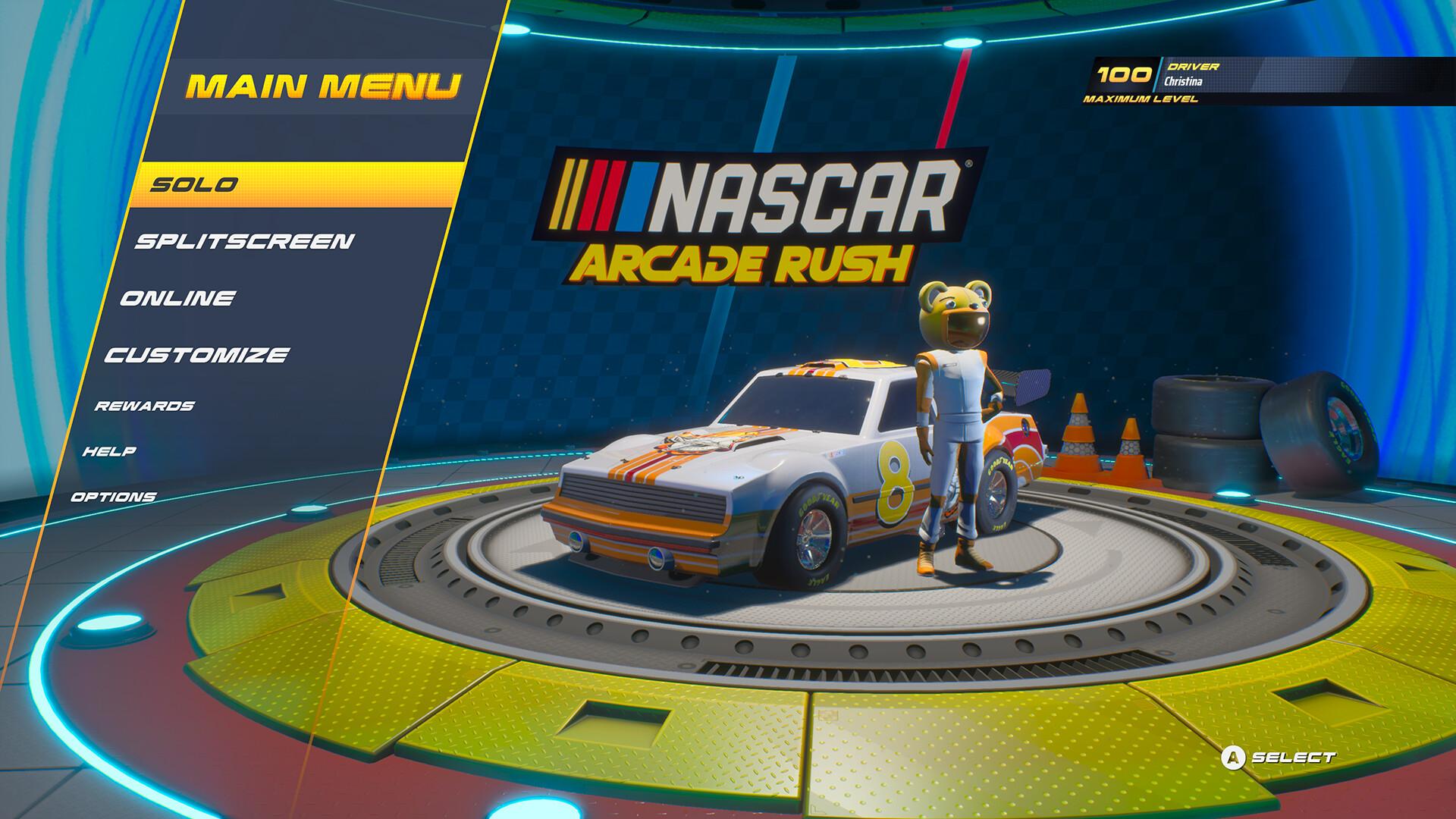 NASCAR Arcade Rush اوروبي بلايستيشن 5 كود رقمي