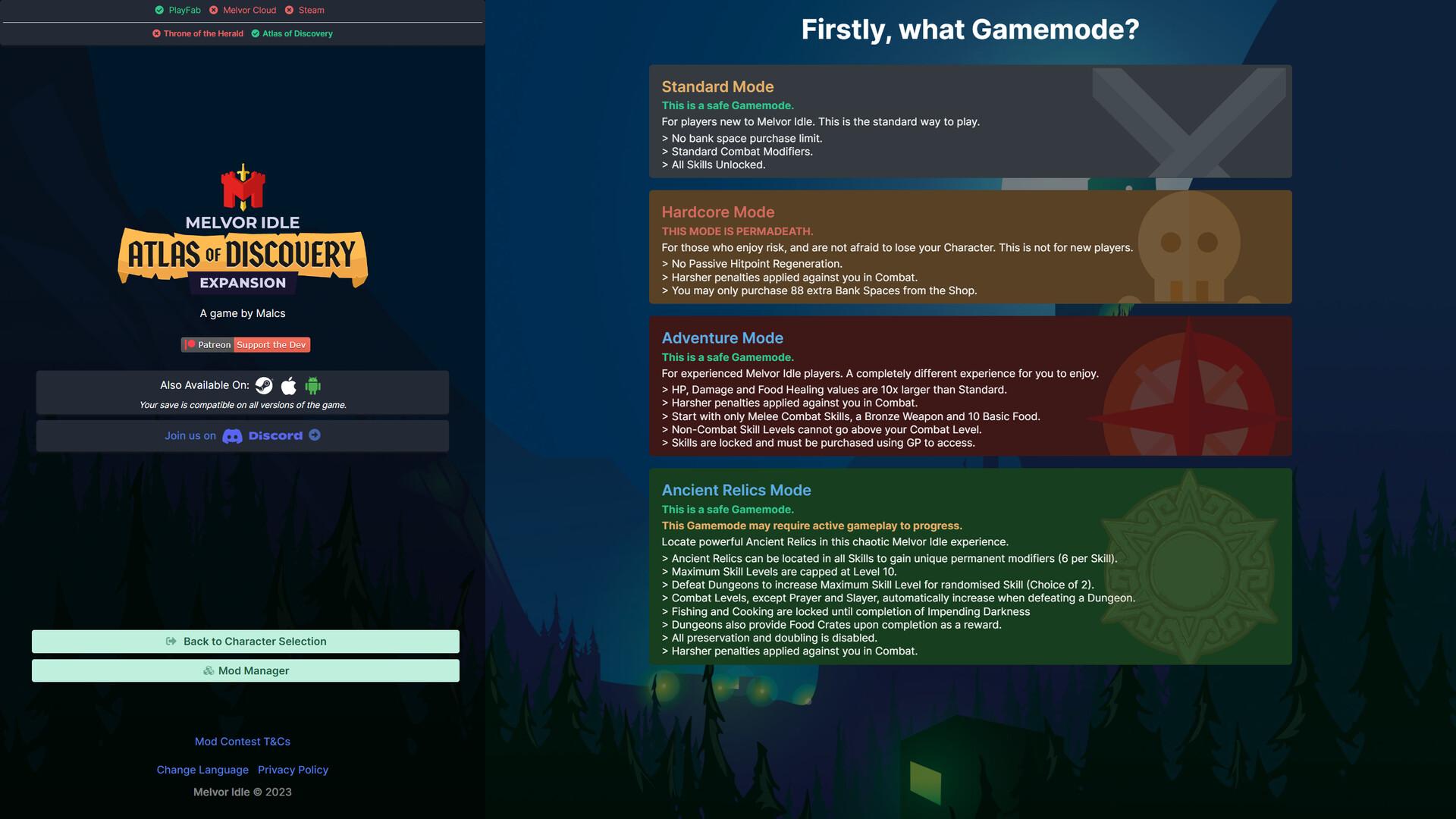 Melvor Idle - Atlas Of Discovery DLC ستيم كود رقمي