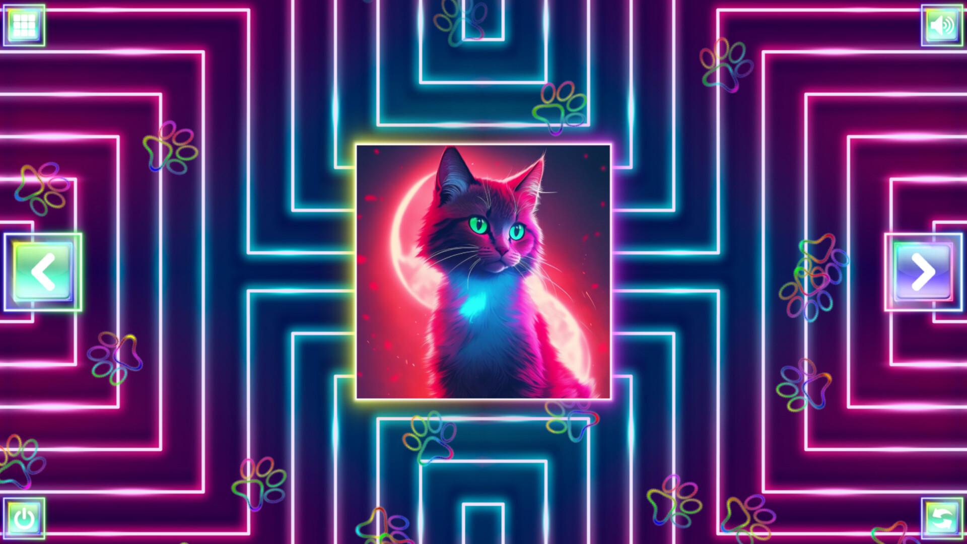 Neon Fantasy: Cats ستيم كود رقمي