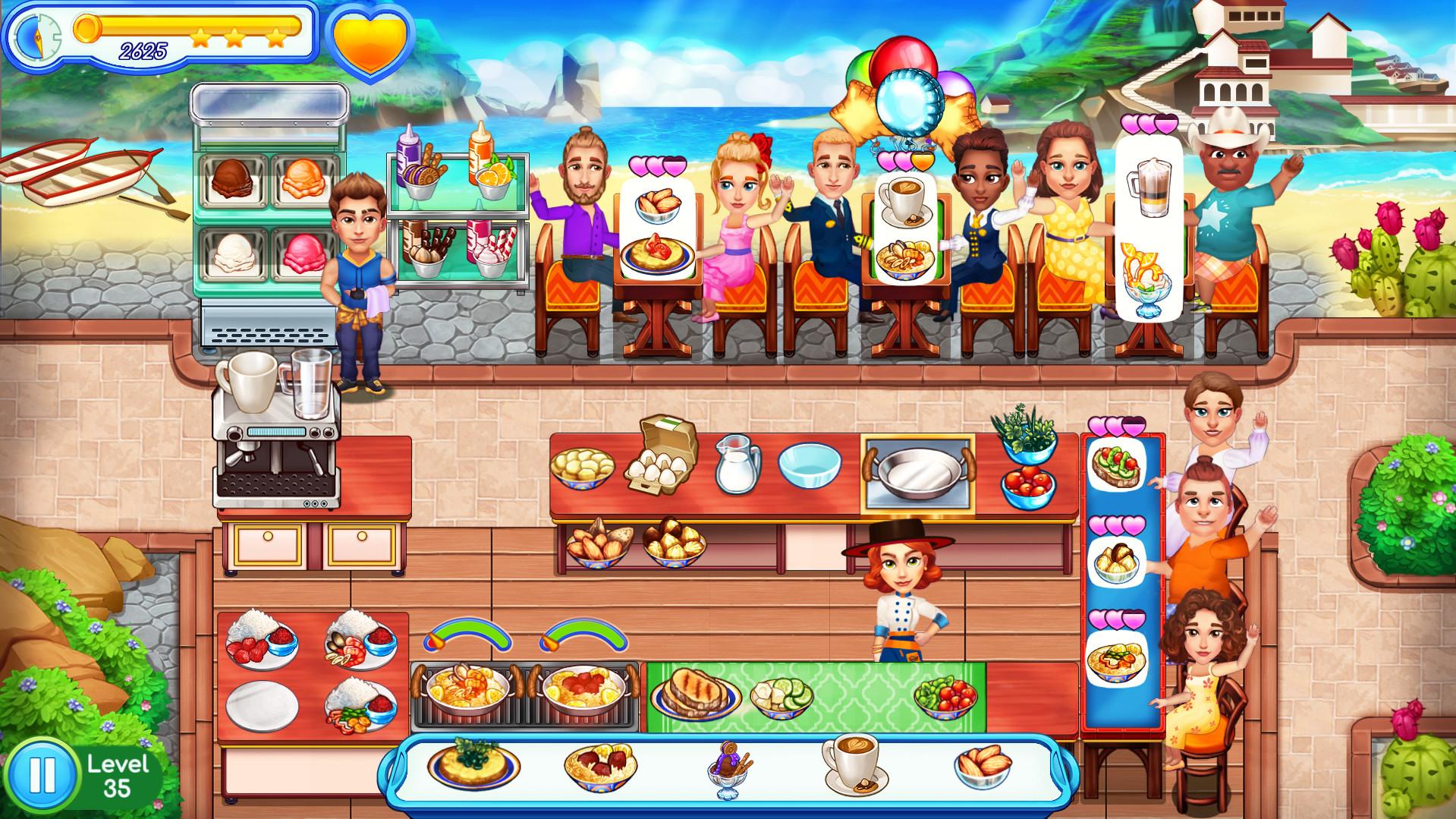 Claire'S Cruisin' Cafe: High Seas Cuisine ستيم كود رقمي