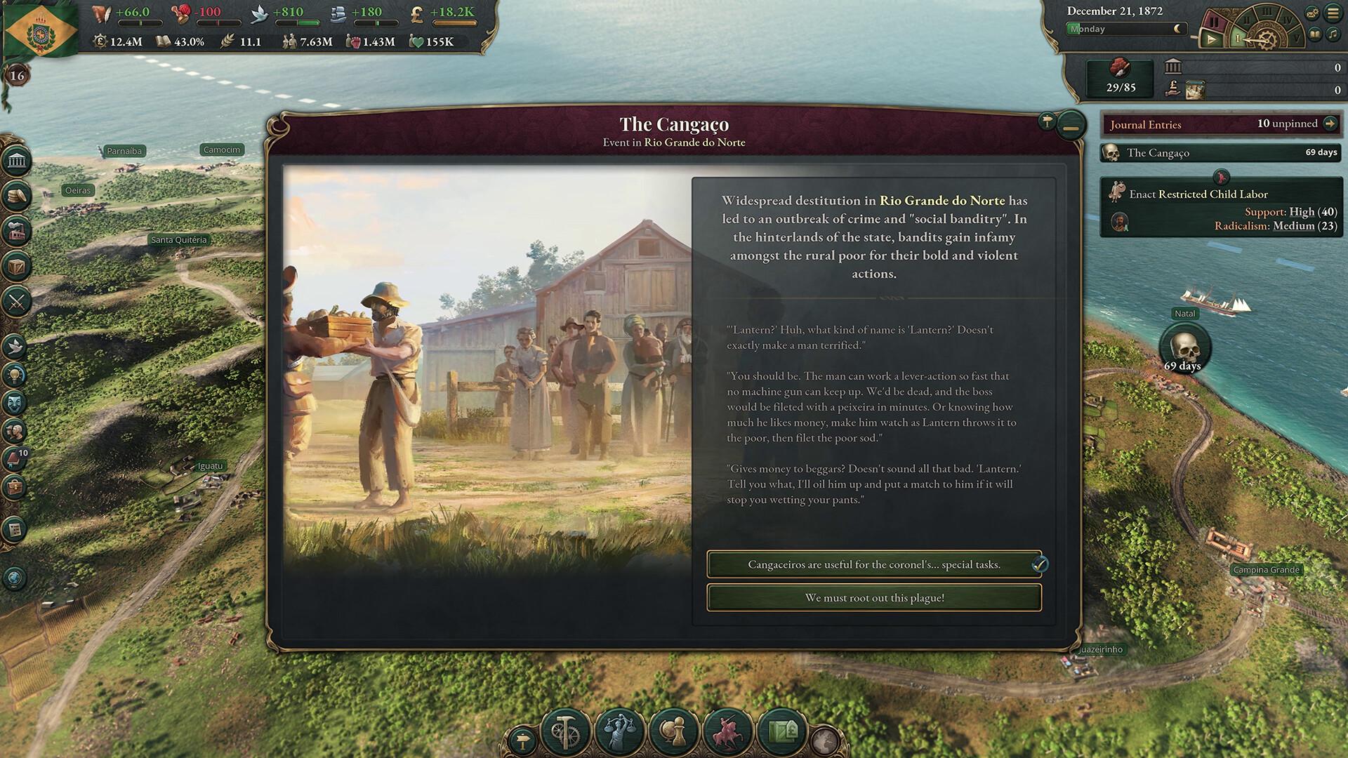 Victoria 3 - Colossus Of The South DLC ستيم كود رقمي