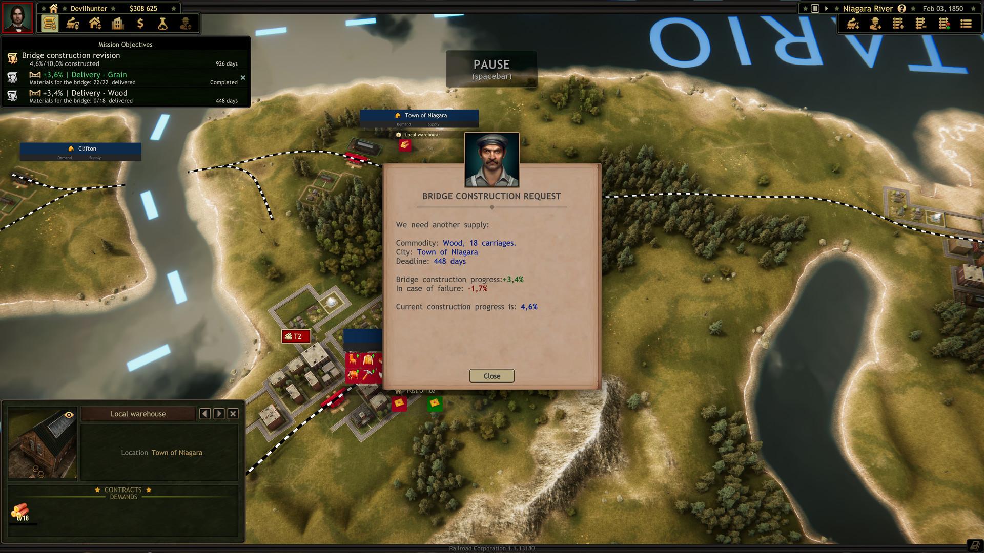 Railroad Corporation - Niagara River DLC ستيم كود رقمي