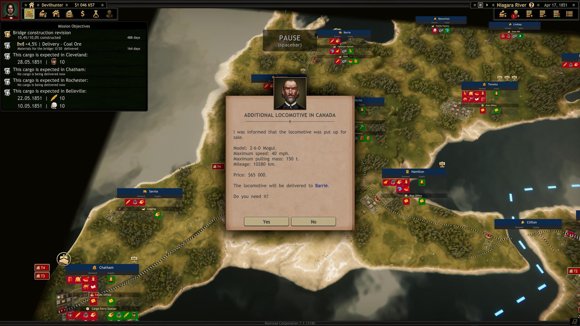 Railroad Corporation - Niagara River DLC ستيم كود رقمي