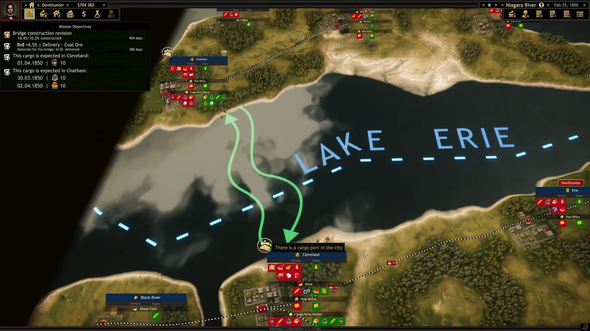 Railroad Corporation - Niagara River DLC ستيم كود رقمي