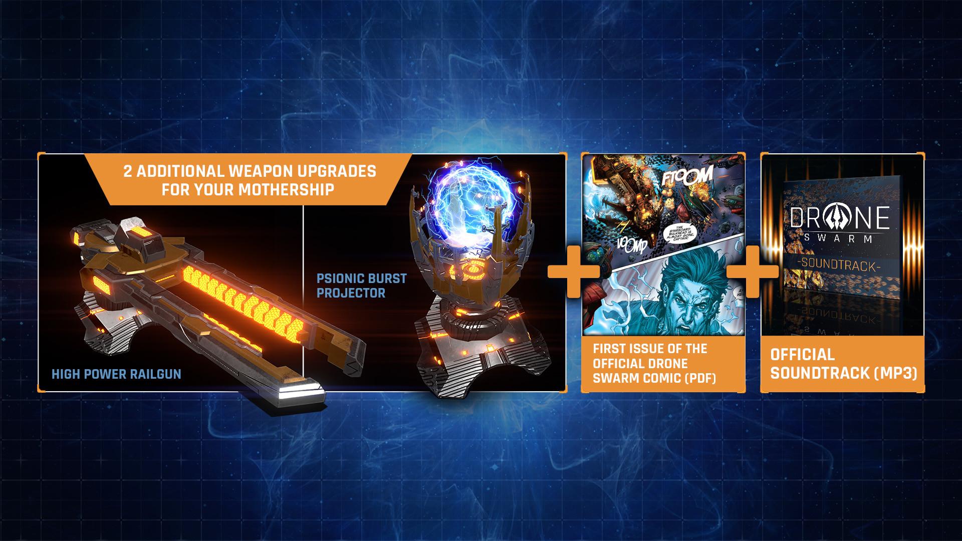 Drone Swarm - ديلوكس Upgrade DLC ستيم كود رقمي