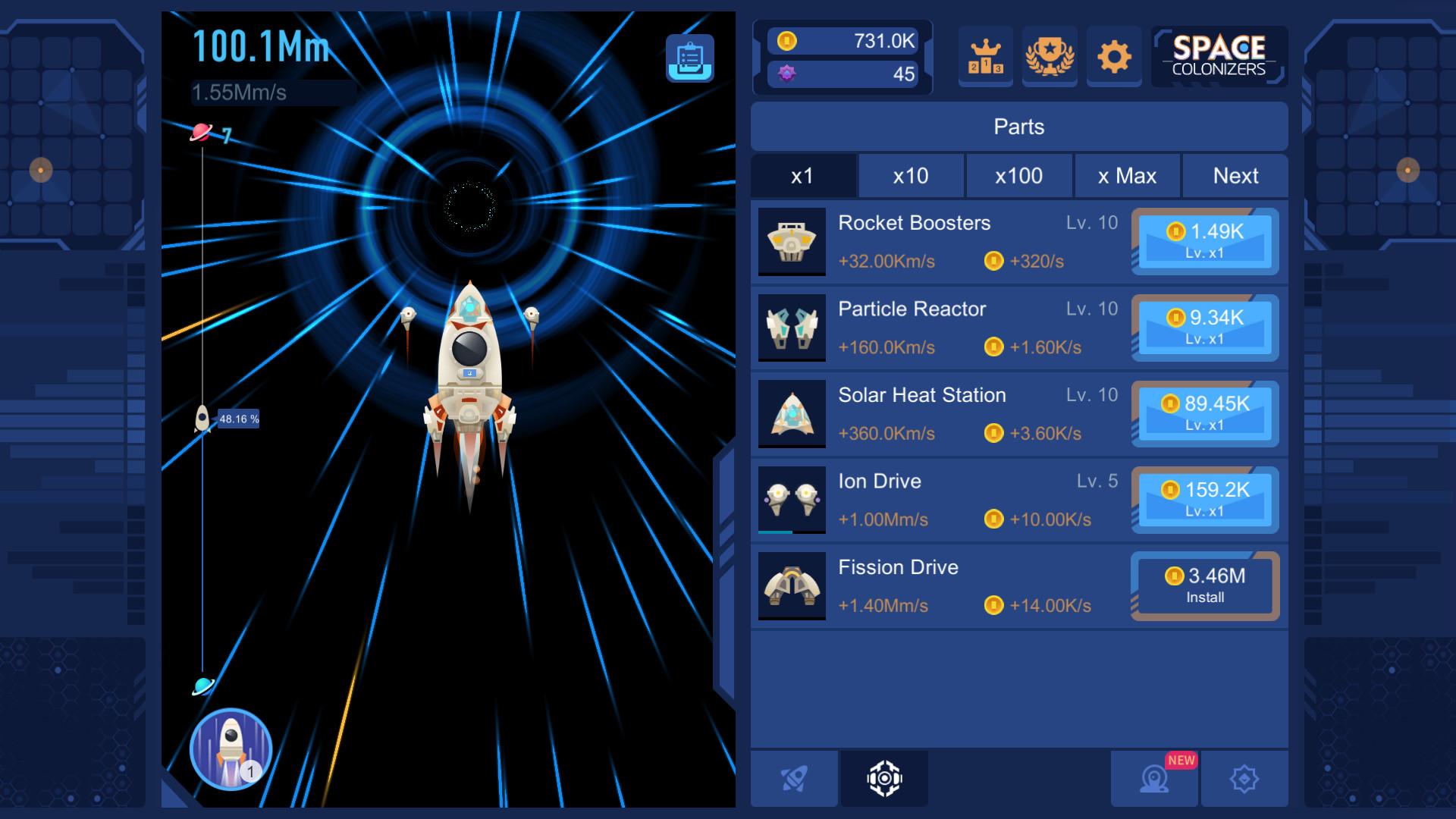 Space Colonizers Idle Clicker ستيم كود رقمي