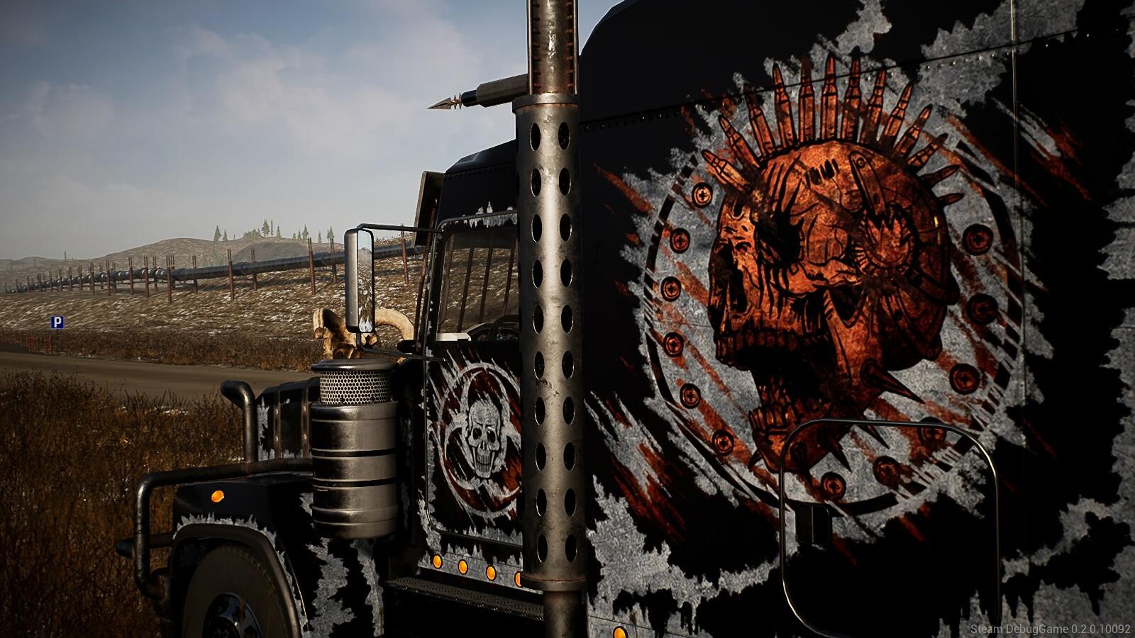 Alaskan Road Truckers - Trucking Hell DLC ستيم كود رقمي