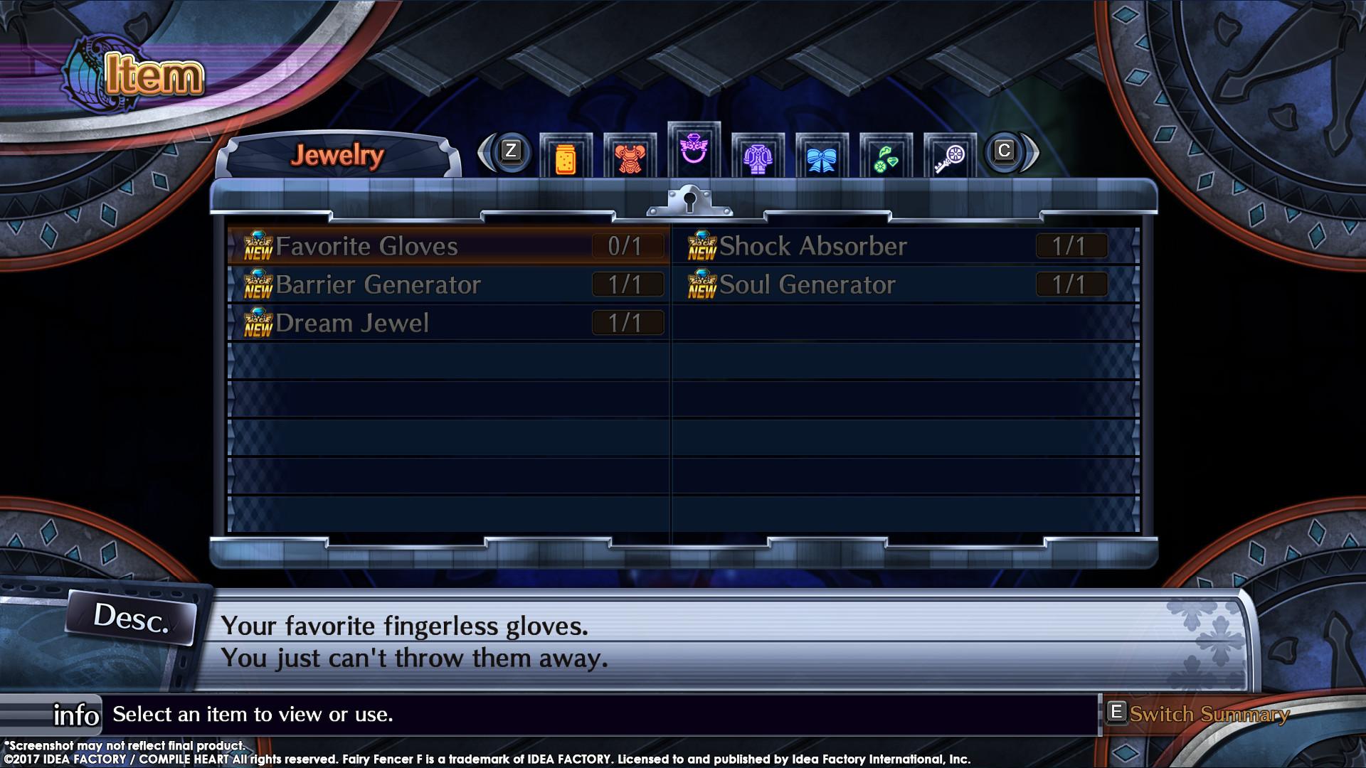 Fairy Fencer F: ADF - Veteran Fencer Accessory Set DLC ستيم كود رقمي